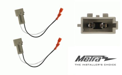 Pair Metra 72-5512 Car Audio Speaker Wiring Harness Adapter For Select 87+ Ford