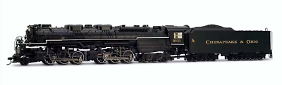 Rivarossi HR2950 C&O Allegheny 2-6-6-6 #1601 HO Steam Loco