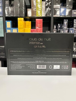 Armaf Club de Nuit Intense Man Eau de Toilette 4 Piece Gift Set