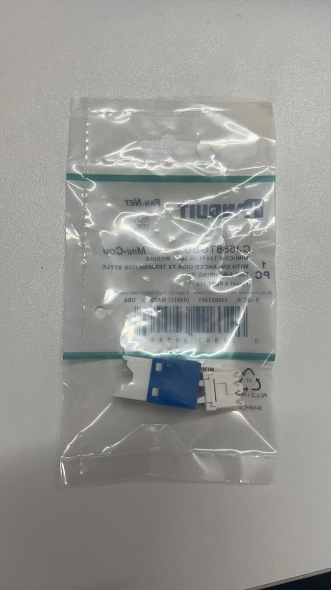 Mini-Com TX6 Plus Giga-Channel Cat6 Jack, Nero CJ688TGBL - Foto 3