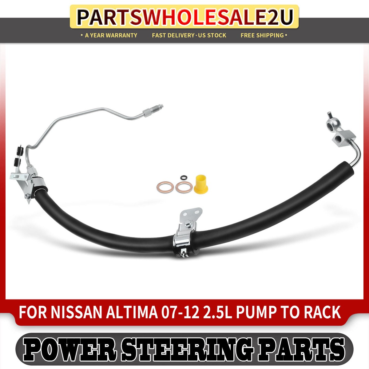 Improved Power Steering Pressure Line Hose APPSH2871