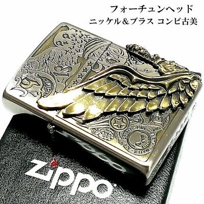 Zippo Lighter Fortune Head Lucky Owl Crown Skull 3 Sided Zippo Lighter Fortune Head Lucky Owl Crown Skull 3 Sided