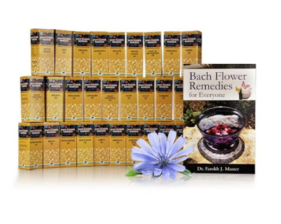 New Life Bach Flower Remedies Kit (30ml) (1Set) Complete set of 39 bach flower 