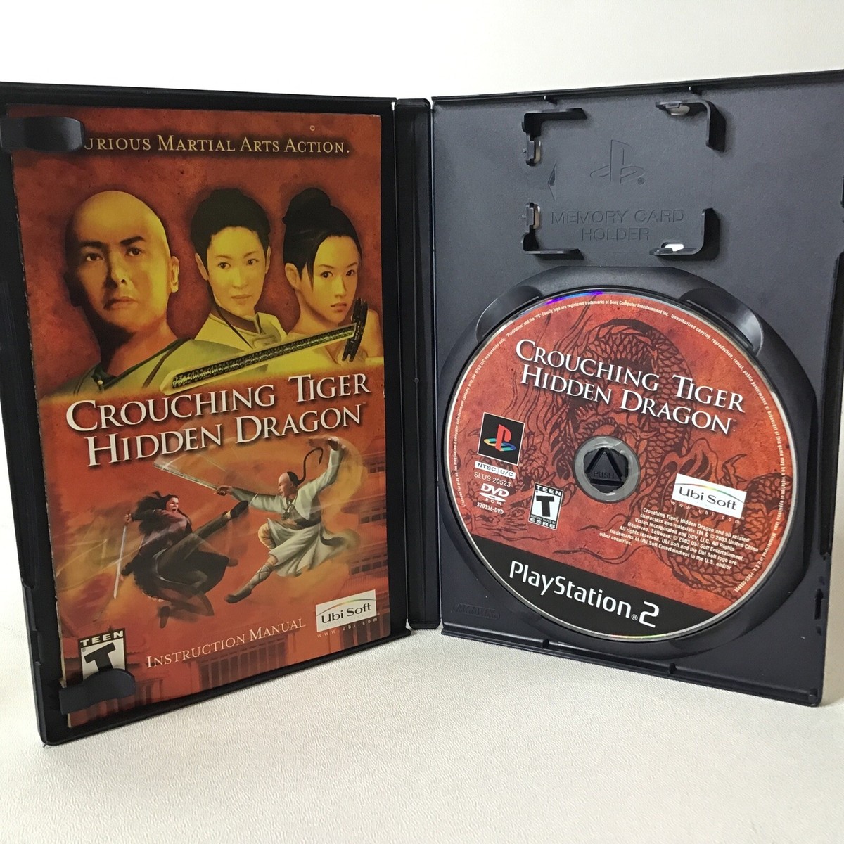 Crouching Tiger Hidden Dragon Sony PlayStation 2 PS2 Video Game w
