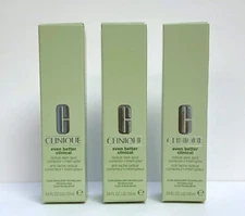 3x Clinique Even Better Clinical Radical Dark Spot Corrector + Interrupter .34oz