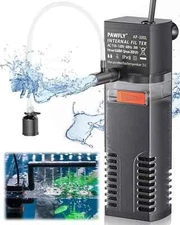 Internal Aquarium Filter Submersible Power Filter with Water Pump for Fish Tanks