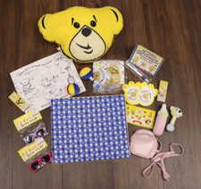 Build A Bear Lot Face Pillow Cloth Rattle Bottle Saddle Harness more Used  NEW