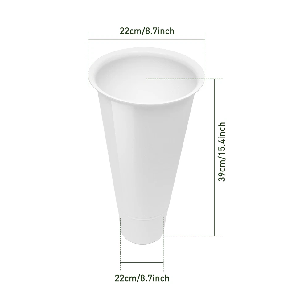 3 Layers Metal Plant Stand Flower Display Shelf Outdoor Rack w/ Wheels & Bucket Foto 3 de 4