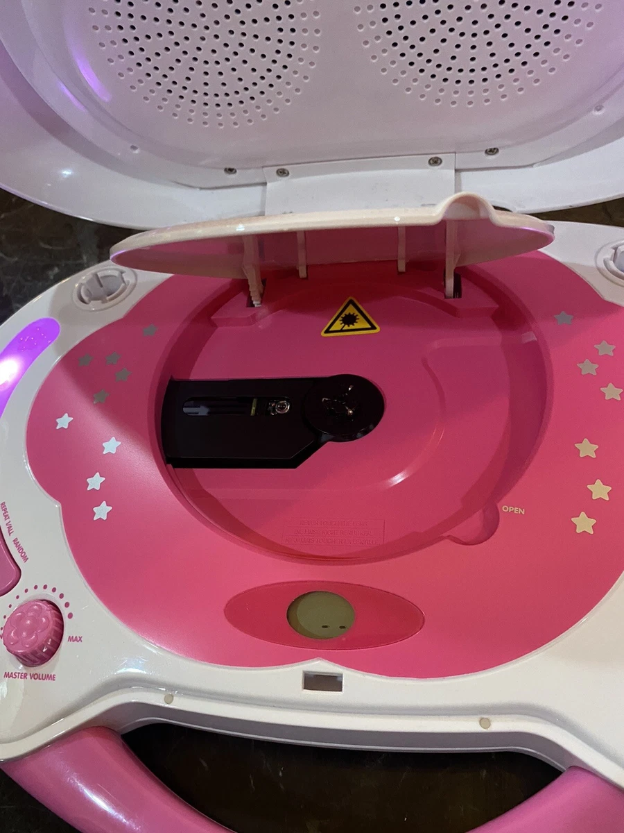 Hello Kitty Light-Up Karaoke Machine CD Player 2014 - Working No Hello Kitty Light-Up Karaoke Machine CD Player 2014 - Working No