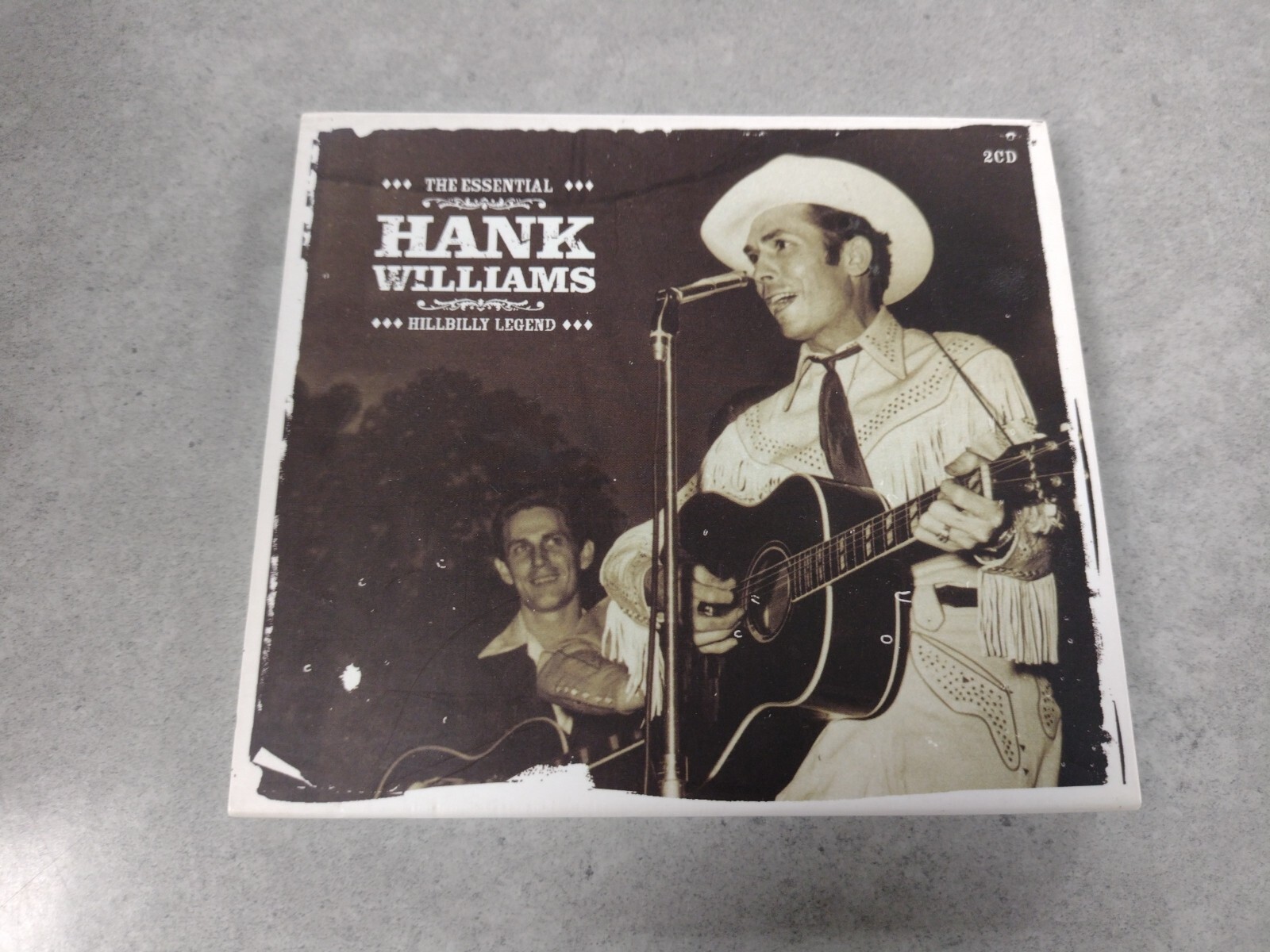Hank Williams : Essential Hank The Hillbilly Legend CD 2 discs Slipcover Incl