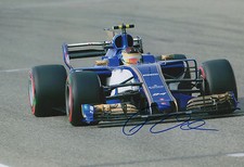Pascal Wehrlein "Sauber 2017" Autogramm signed 20x30 cm Bild
