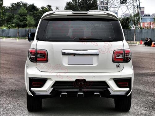 For Infiniti QX56 QX80 10-2023 Gloss White Rear Roof Spoiler Tail Trunk Lip Wing - Picture 4 of 4