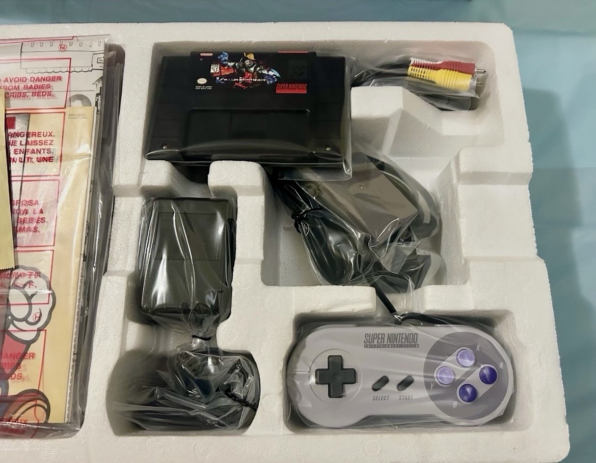 SNES SUPER NINTENDO KILLER INSTINCT CONSOLE SET CIB MATCHING