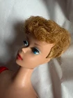Beautiful 1960s  Vintage #6 Barbie Doll Dark Blonde Bun Updo FREE SHIPPING