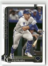 2025 TOPPS #346 FREDDY FERMIN KANSAS CITY ROYALS
