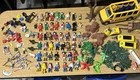Vintage Playmobil Large Mixed Lot of Figures Animals Weapons and More