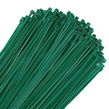 4 inch 3mm Dark Green Nylon Garden Cable Zip Ties Self Locking Cable Ties Twi...