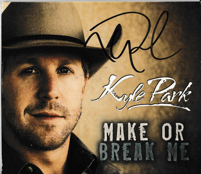 Kyle Park-''Make Or Break Me''(CD, 2011, Winding Road) ~~AUTOGRAPHED by Kyle Park!