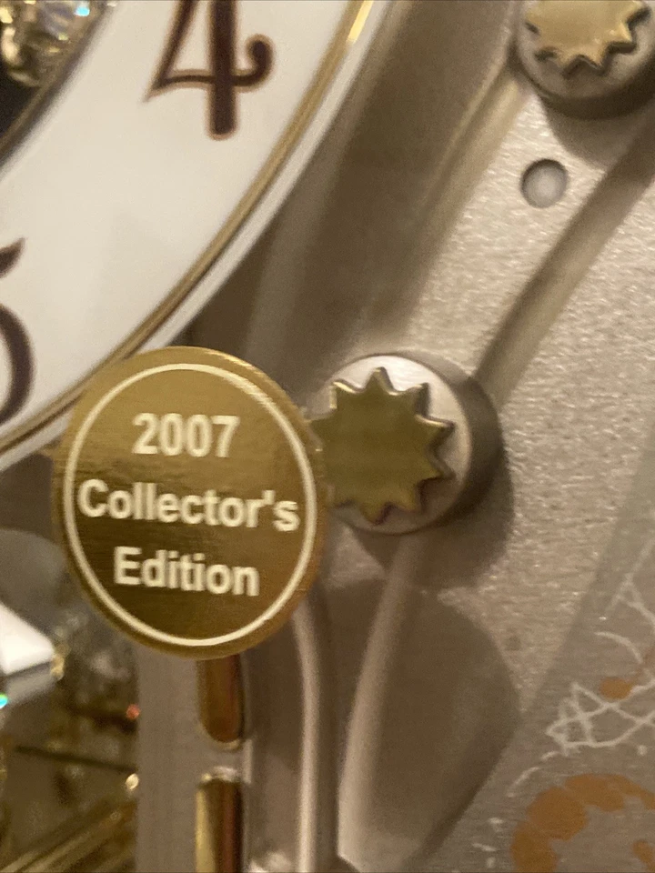 SEIKO QXM153BRH MELODIES IN MOTION 2007 COLLECTORS EDITION CLOCK - Image 4 of 4