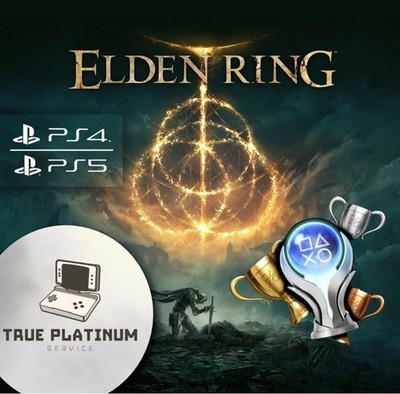 ELDEN RING PS4/PS5 Trophäen Service Platin     Platinum Trophy  