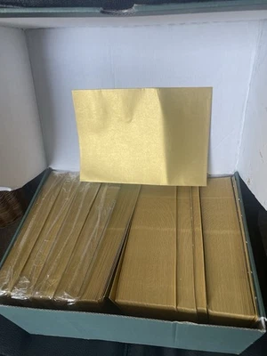 C5 Gold Envelopes Metallic PEEL & SEAL by Century 125gsm - 162mm 229mm