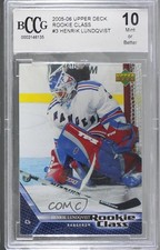 2005 Upper Deck Rookie Class Henrik Lundqvist #3 BCCG 10 Mint or Better HOF 0i5j