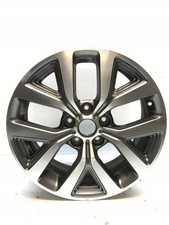 1x Alufelge 17 Zoll 6.5" 5x114.3 40ET Glanz Grau 52910-3W610 Kia Sportage Mg