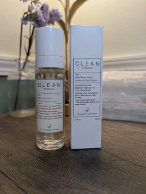 Clean Reserve Elderflower Mist/Toner - Vegan *New in Box* Full Size