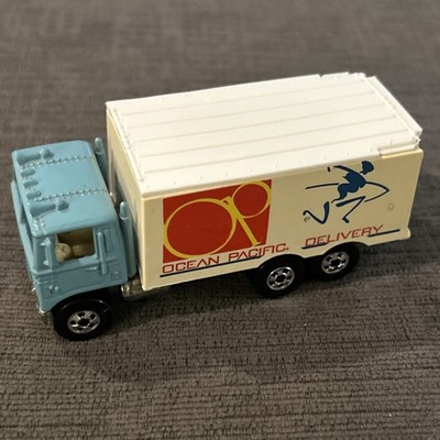 1990 Mattel Hot Wheels HIWAY HAULER OP OCEAN PACIFIC DELIVERY TRUCK ~ Exc