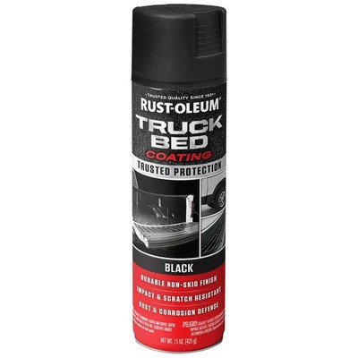 Black, Rust-Oleum Automotive Truck Bed Coating Spray Paint, 15 oz.
