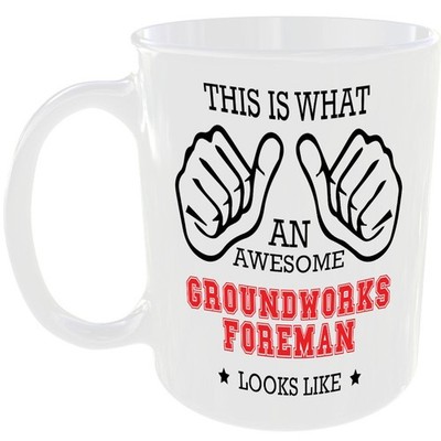 WAS FÜR EIN TOLLER BODENARBEITER AUSSIEHT WIE TASSE IDEALES GESCHENK TASSE FÜR JOB KARRIERE