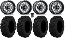 ITP Momentum 14" Wheels Milled 29" HD-K Tires Yamaha YXZ1000R