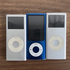 Lot Of 3 Apple iPod Model A1320 - A1199 Broken For Parts/Repair Read Info