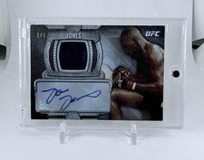 2014 Jon Jones Relic Auto 1/1 Topps Certified. Super Rare!