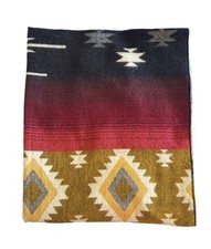 Alpaca Blanket - Cozy Colorful Native Pattern Throw - Made in Ecuador - 20261