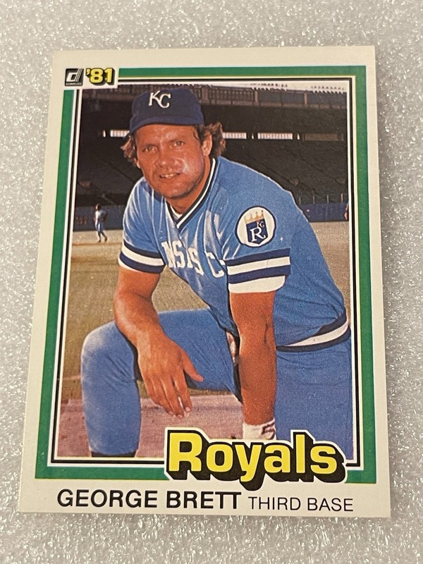 George Brett 1981 Donruss #100~Mint Condition~free Shipping