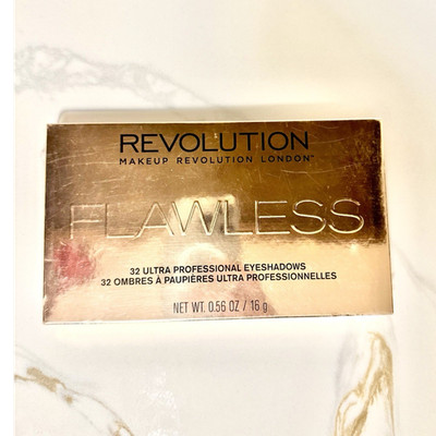 Revolution Flawless 32 Eyeshadow Palette Shimmer/Matte Neutral 0.56oz