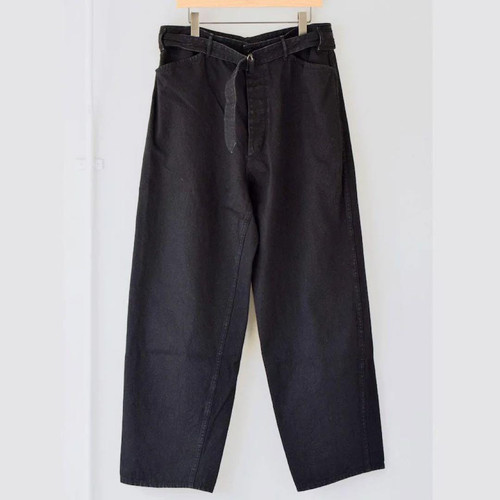 Comoli black denim - Gem Comoli black denim - Gem