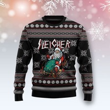Santa Sleigher Christmas Sweater