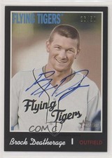 2019 Topps Heritage Minor League Edition Black 26/50 Brock Deatherage Auto 0wq