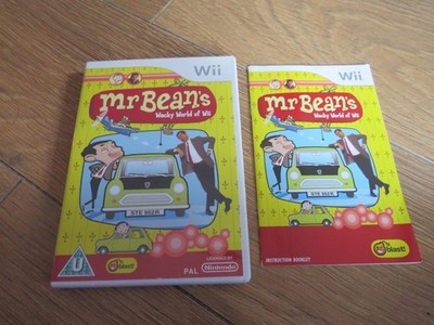 Mr Bean's Wacky World of Wii (Wii) Nintendo UK Tracked Post CIB UK PAL