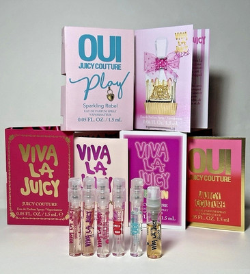 Juicy Couture Womens Fragrance Sample Spray (Mix & Match   Combined Shipping)