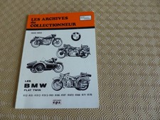 BMW Flat Twin 1935-1954 Revue MOTO Technique Archives Du Collectionneur E.P.A