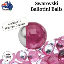 Swarovski 4890/1 - Round Ballotini Balls - 8mm. 12 pieces per pack - Vintage