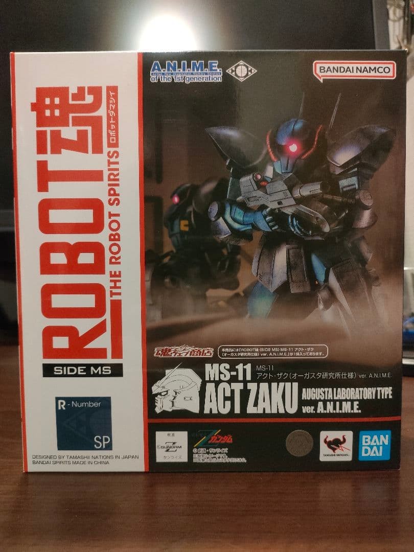 ROBOT Spirits MS-11 Act Zaku Augusta Institute ver. A.N.I.M.E. Zeta Gundam MSV