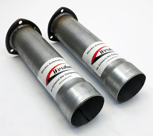 Header Collectors 3.00 inch Flange to 3.00 Inch OD Steel Pair WXPHC300 Wesdon