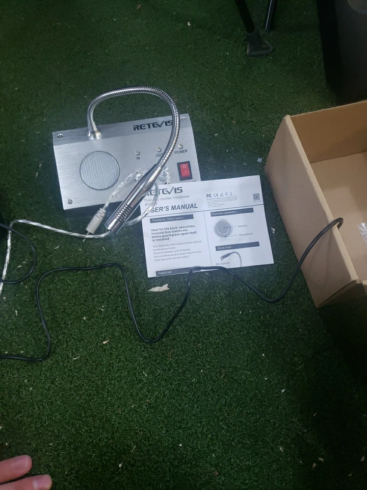 retevis dual way counter interphone - Image 2 of 4