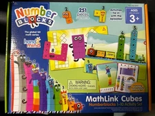 Mathlink Cubes Number blocks1-10 Activity Set, 30 Preschool Learning Activities