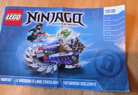 LEGO NINJAGO Lava Falls #70753 & #70720 Hover Hunter, Sub 1 Weapon. W/instruct.