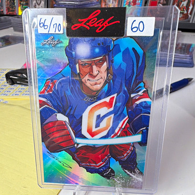 Leaf Anime Nation 2024 Mark Messier  The Captain  #ANB-712 Serial #66/70 NHL